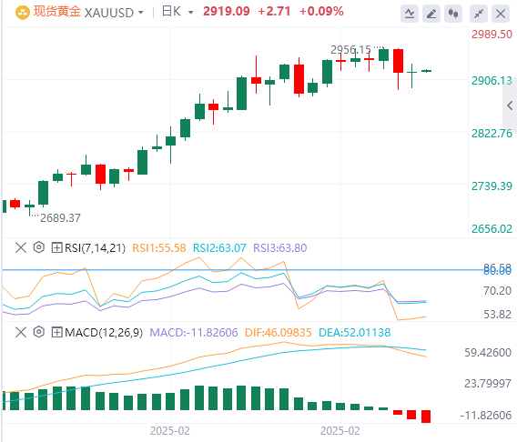 XM Forex Gold Analysis: Gold price fluctuates at $2,900, and the rally is waiting to break through key resistance(图1)